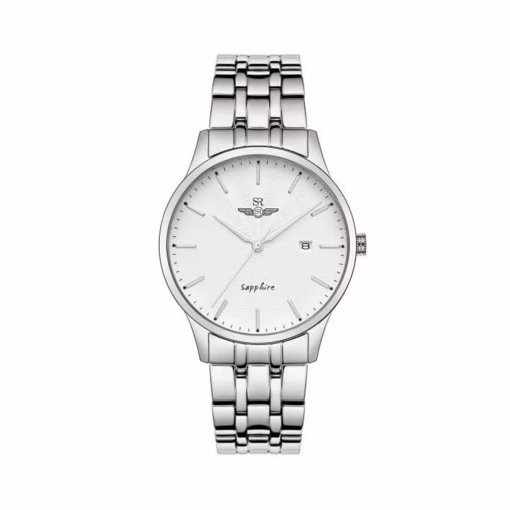 SR SG1076.1102TE – Nam – Kính Sapphire – Quartz (Pin)