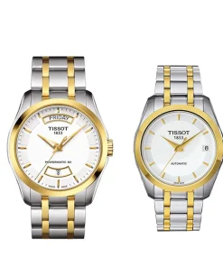 Đồng hồ đôi Tissot Powermatic 80 chính hãng Thụy Sĩ – Sang trọng, bền bỉ và đầy ý nghĩa cho các cặp đôi